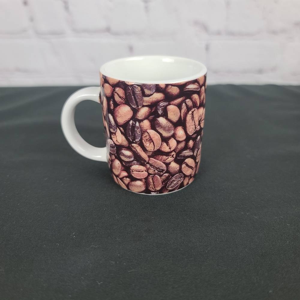 Starbucks Demitasse. Coffee Beans.